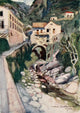 The Naples Riviera 1907 Valley of the Mills Amalfi Poster Print by Maurice Grieffenhagen