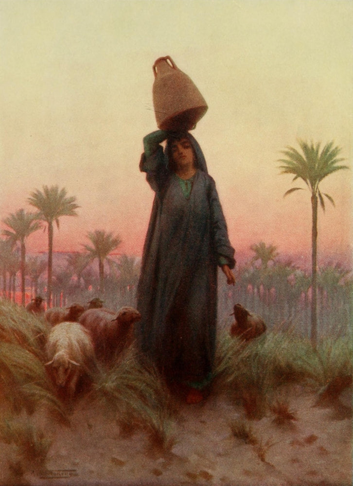 Egypt 1903 A Daughter of Mizraim Fine Art Print by Robert Talbot Kelly