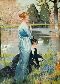 Royal Academy Illustrated 1914 Spring Poster Print by George Henry