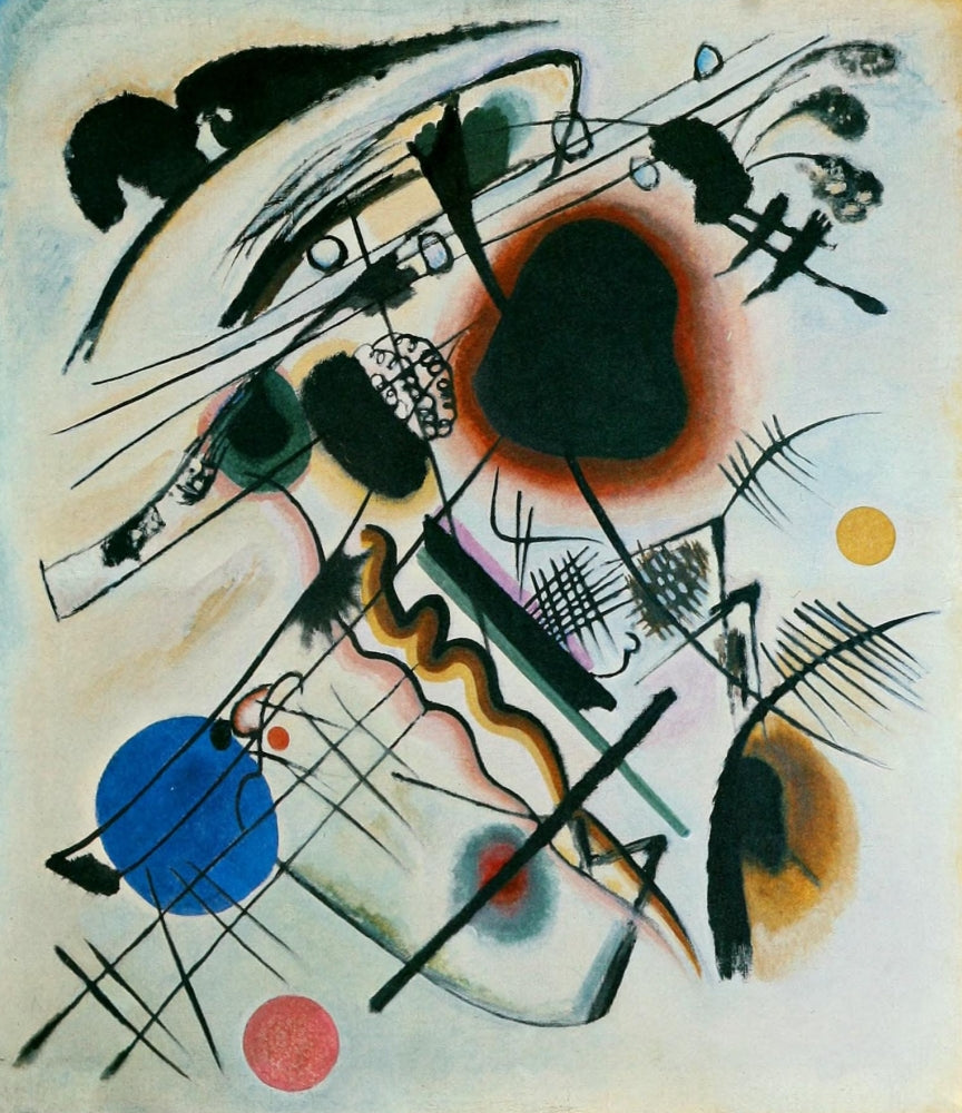 Black Spot 1921 Art Print by Wassily Kandinsky