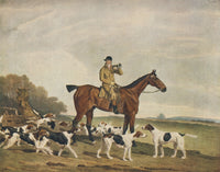 1927 Thomas Oldmaker on Brush Sporting Poster Print by R.B. Davis