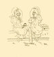 Briggs & Co. Transferring Papers 1880 Poster Print by Kate Greenaway, featuring vintage illustrations.
