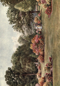 Kew Gardens 1908 The Azaleas Poster Print by Thomas Mower Martin
