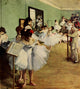 The Dancing Class Poster Print by Edgar Degas - Ballet Artwork