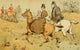 Across Country 1882 Come Along, Let's Catch Up Poster Print by G. Bowers
