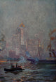 Scribner's 35 1904 New York Poster Print by Charles Hoffbauer