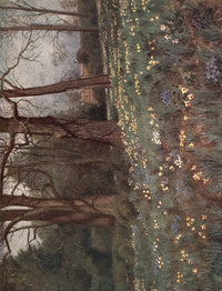 Kew Gardens 1908 The Wild Garden in Spring Poster Print by Thomas Mower Martin