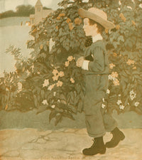 The Boy Lives on Our Farm 1911 Poster Print by Ethel Franklin Betts