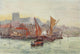 Scenery of London 1905 Millbank Westminster Poster Print