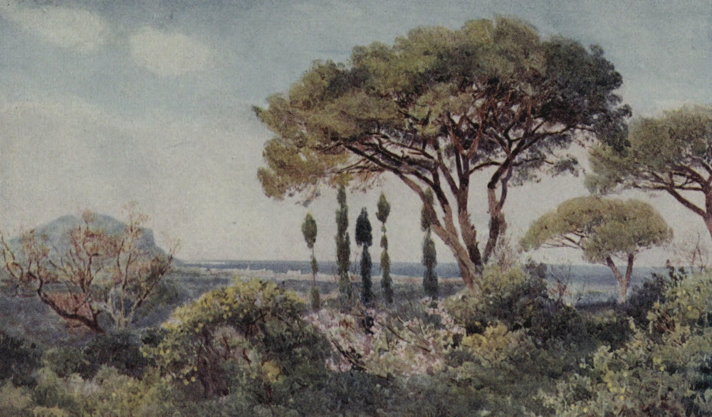 Lamia's Winter-quarters 1907 Poster Print by George S. Elgood - Stunning landscape art piece.