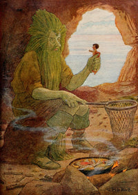 Pinocchio 1920 Poster Print - What Species of Fish Is This? by Maria Kirk