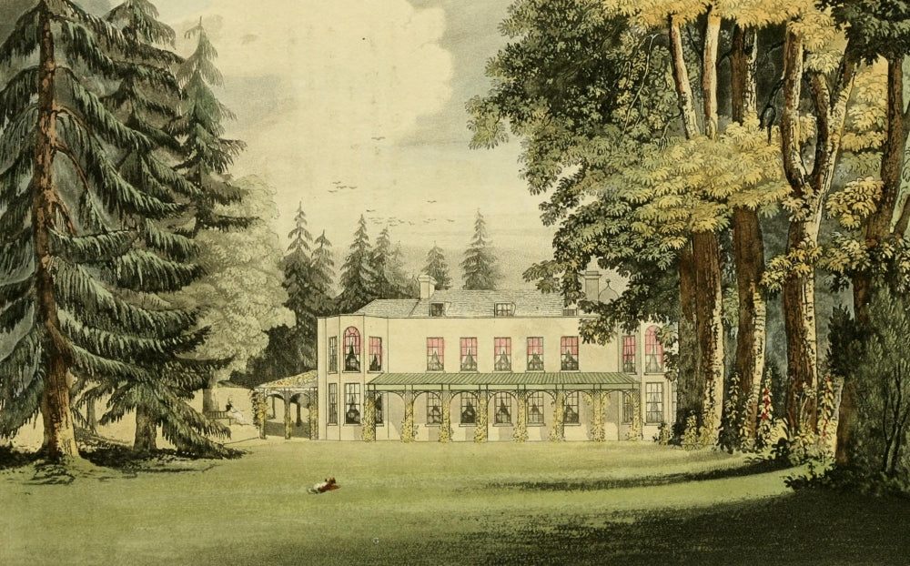 Repository of Arts (1817) Poster Print by J. Gendall showcasing intricate historical artwork.