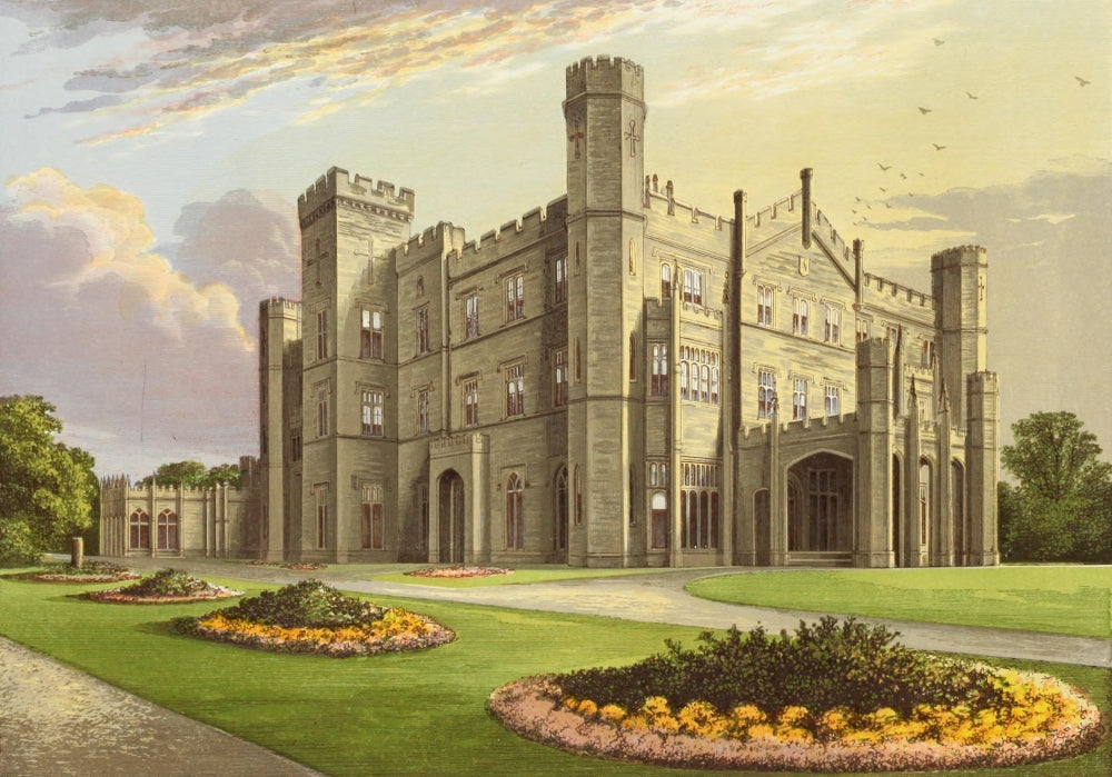 Views of Seats 1880 Apley Hall Poster Print by A.F. Lydon
