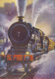The Continental Night Express Leaving Liverpool St Poster Print from the 1930s