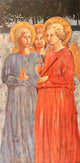 Christliche Kunst 18 Poster Print by Fra Angelico showcasing serene Christian art.