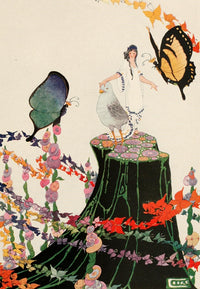 Brilliant Butterflies Poster Print by Edna Cooke, showcasing vibrant butterflies.