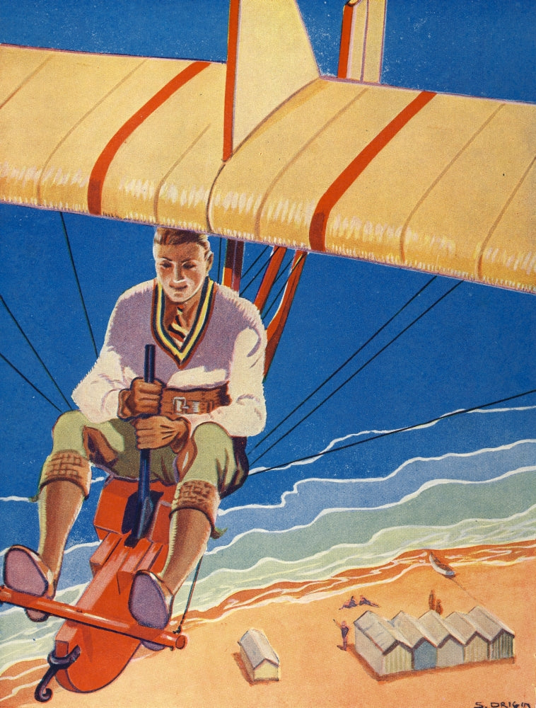 Great Stories for Boys Glider Poster Print by S. Drigin, 18 x 24 inches