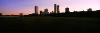 Skyscrapers at Dusk Poster Print featuring Milwaukee skyline.