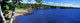 Lake Superior view poster print showcasing Duluth, Minnesota's serene landscape.