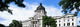 Low angle view of South Dakota State Capitol poster print