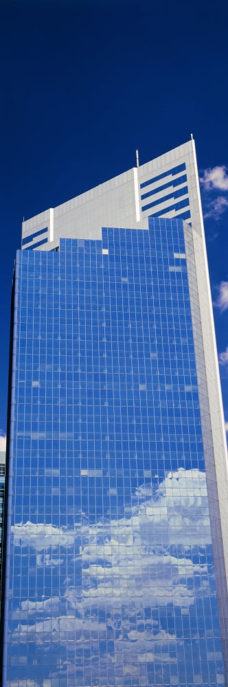 Low angle view of a skyscraper in Minneapolis, Minnesota poster print.