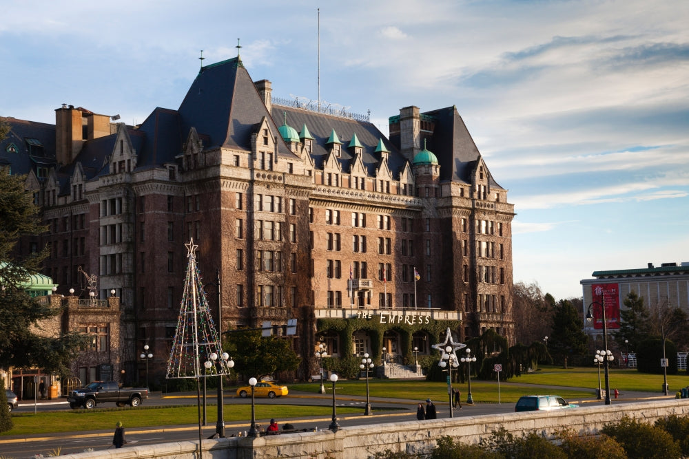 Empress Hotel Poster Print - Victoria, Vancouver Island, British Columbia