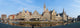 Buildings Along the Graslei in Ghent, Belgium Poster Print