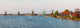 Windmills along the Zaan River at Zaanse Schans poster print