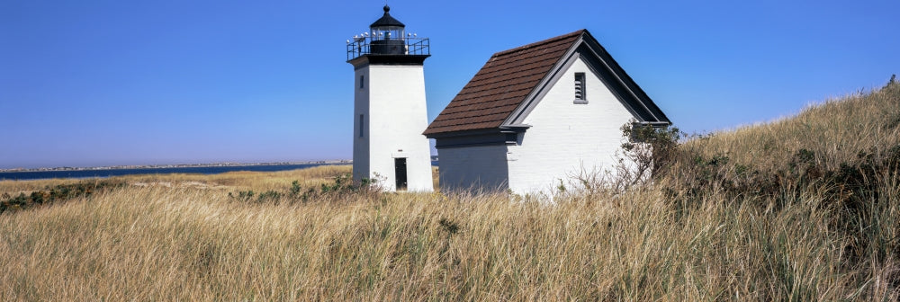 Lighthouse on the Beach at Long Point Provincetown Poster Print