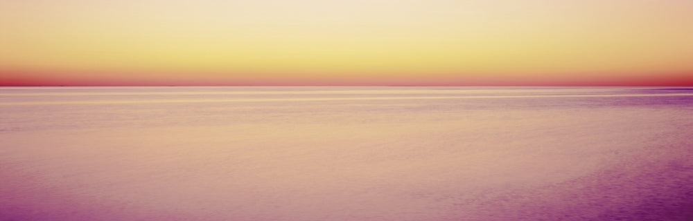View of Ocean at Sunset - Cape Cod, Massachusetts Poster Print