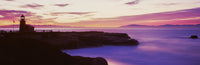 Walton Lighthouse at the coast poster print, Santa Cruz, California.