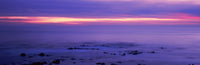 Ski Beach at sunset in San Diego, California poster print.