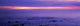 Ski Beach at sunset in San Diego, California poster print.