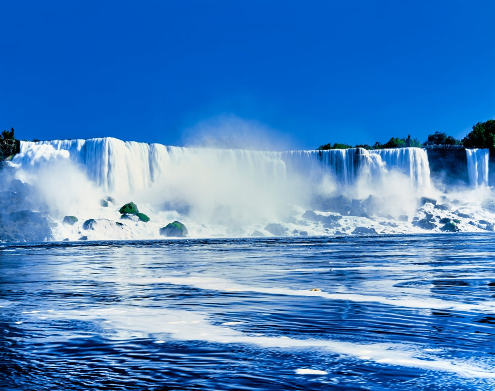 American Falls poster print showcasing the natural beauty of Niagara River in New York.