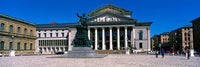 National Theater Munich Poster Print showcasing Bavarian State Opera architecture.