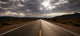 Highway 190 passing through Death Valley Landscape Poster Print