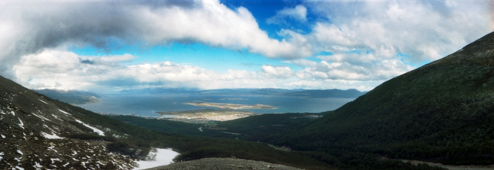 View from Martial Glacier, Ushuaia, Patagonia Poster Print
