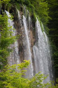 Plitvice Lakes National Park Waterfalls Poster Print