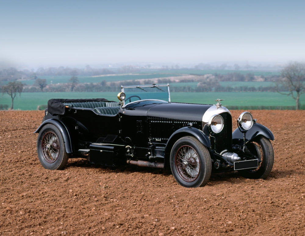 1927 Bentley 6.5 Litre 4-Seat Tourer Poster Print on premium paper.