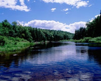 Adirondack State Park Poster Print showcasing the serene landscapes of the Adirondack Mountains.