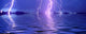 Lightning Over the Sea Poster Print by Panoramic Images, stunning ocean and lightning artwork