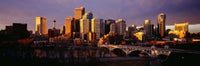 Bow River, Calgary, Alberta, Canada Poster Print by Panoramic Images