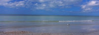 Crescent Beach Gulf Of Mexico Poster Print showcasing tranquil waters and soft sands.