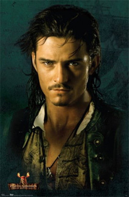 Orlando Bloom - Pirates #2 Rolled Poster Print