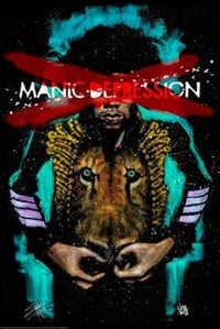 Manic Depression Poster Print - 22x34 Rolled Poster