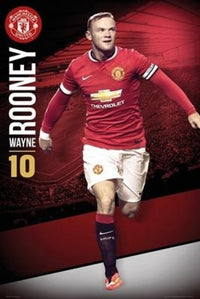 Manchester United Rooney 14/15 Poster Print - 22x34