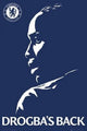 Chelsea FC Didier Drogba Poster Print - 22x34 Rolled Art