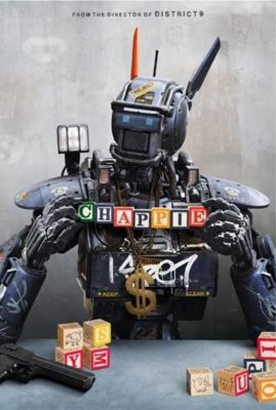 Chappie Movie Cover Poster Print - 22x34 Rolled Poster