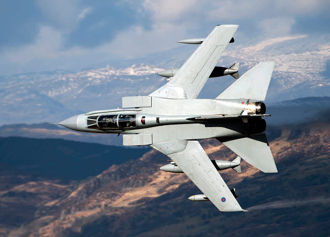 Tornado GR4 of the Royal Air Force Poster Print by Andrew Chittock