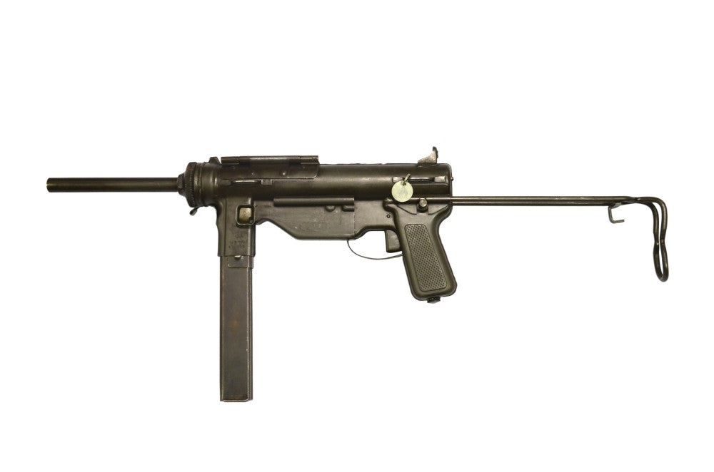 M3A1 Submachine Gun Poster Print - Classic Military Art